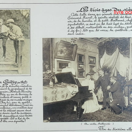 Dans l'intimités de personnages illustrés - 1860 1905 - Album troisième - Album de photographies - livre