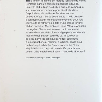 Un paradis trompeur - Henning Mankell - Livre