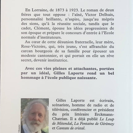 Des fleurs à l'encre violette - Gilles Laporte - Livre