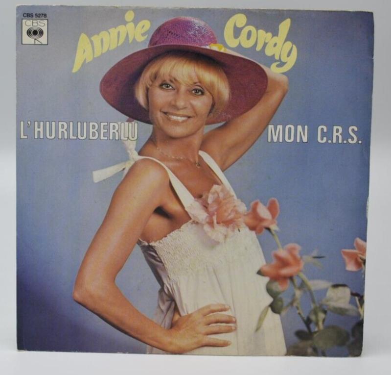 The Crazie – Annie Cordy – 45 U/min Vinyl-Schallplatte