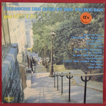 Lieder aus den Straßen und Vororten von Mistigri – 33 U/min Vinyl-Schallplatte