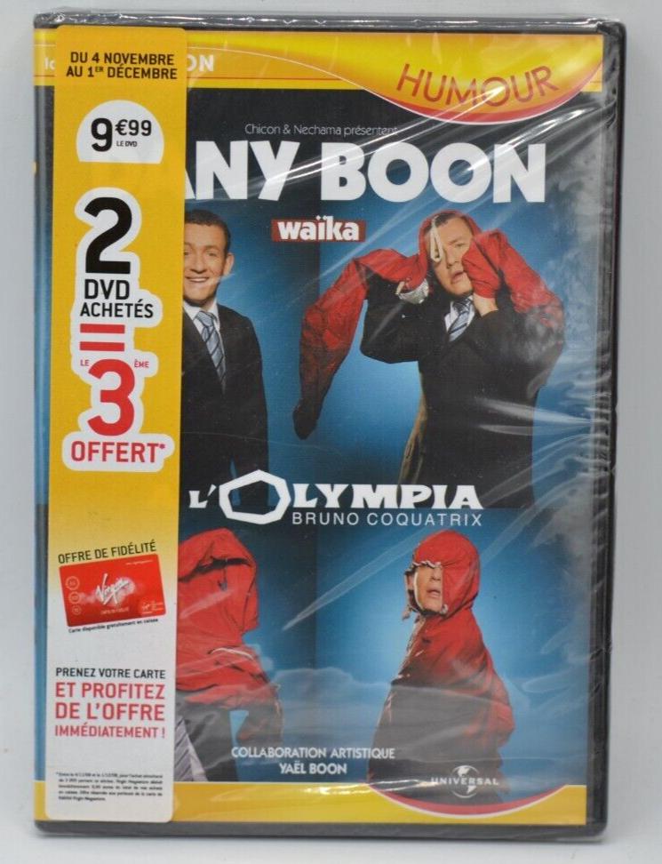 Dany Boon Waika à l'olympia - DVD NEUF