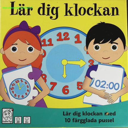 Lär dig klockan - Brettspiel
