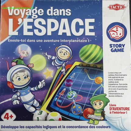 Voyage dans l'espace - jeu de société