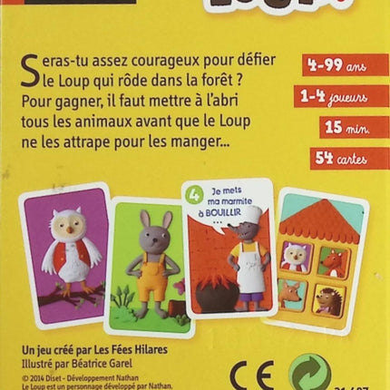 Au loup - Jeu de cartes - jeu de société