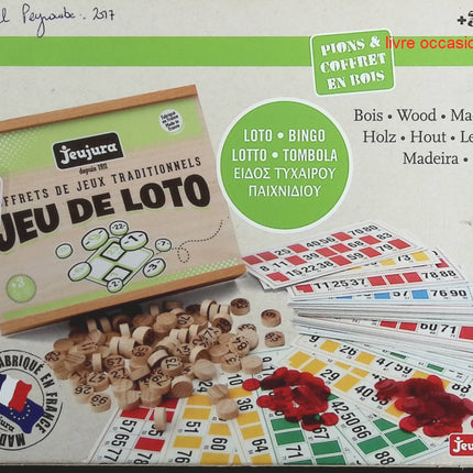 Jeu de Loto - Coffret en Bois - jeu de société