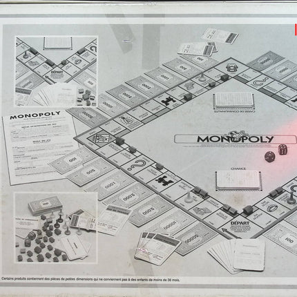 Monopoly Standard en francs - Parker - jeu de société