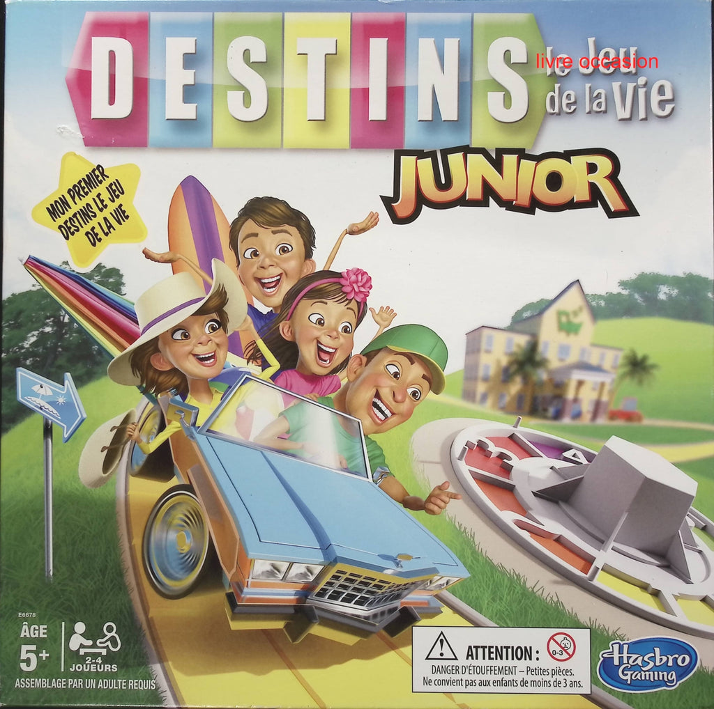 Jeu Destins Le Jeu de la Vie Junior - jeu de société