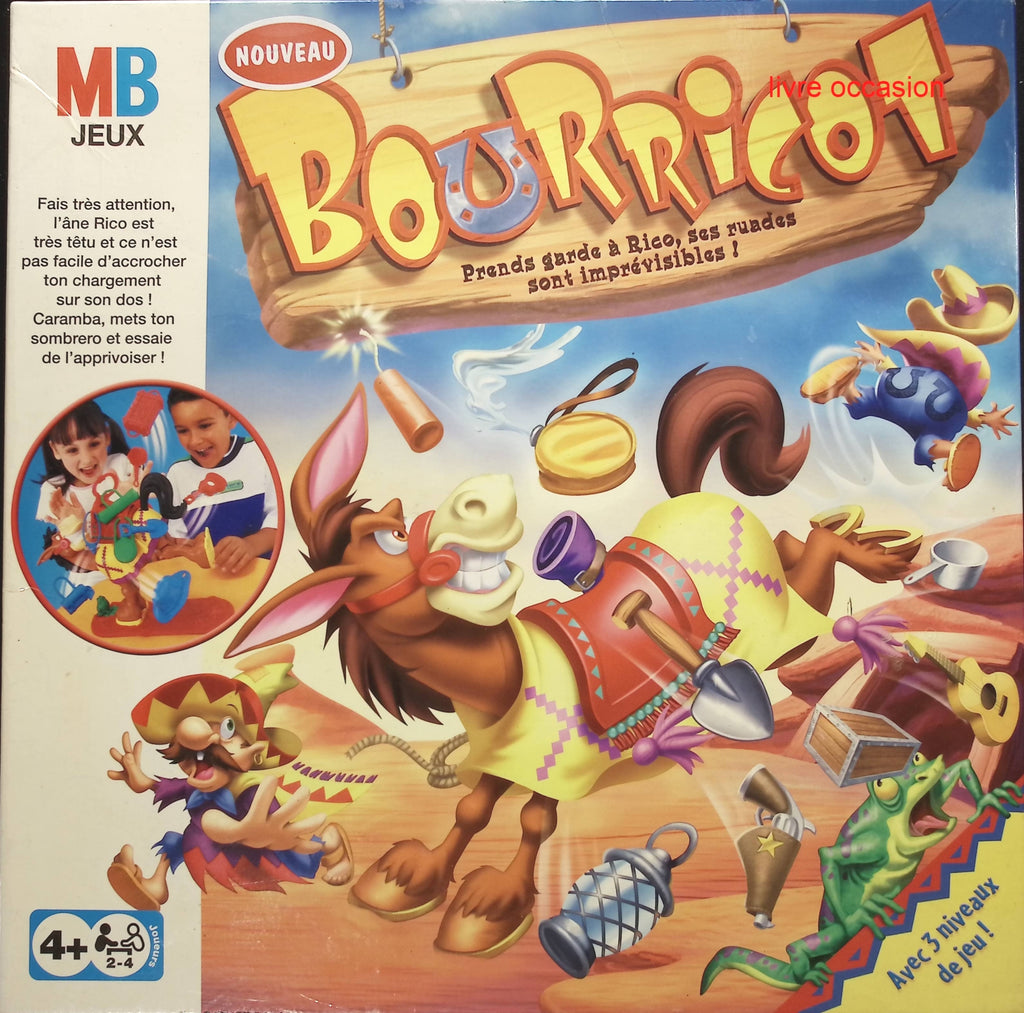 Bourricot - MB jeux - jeu de société