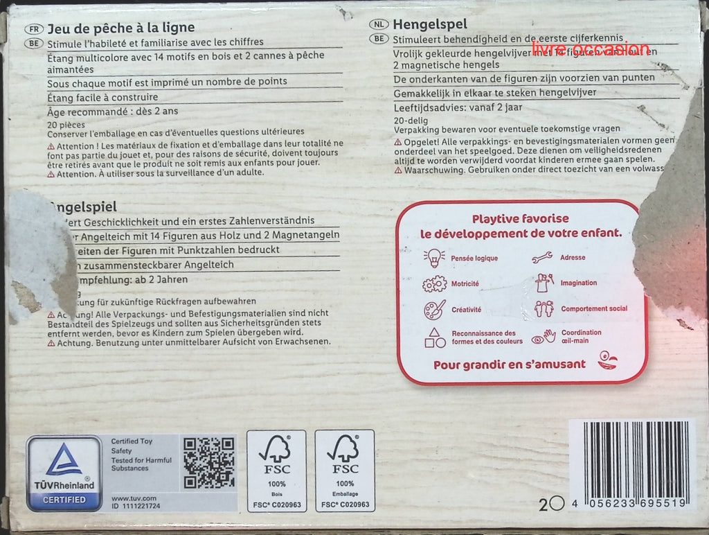 Jeu de pêche à la ligne - Play Tive - jeu de société