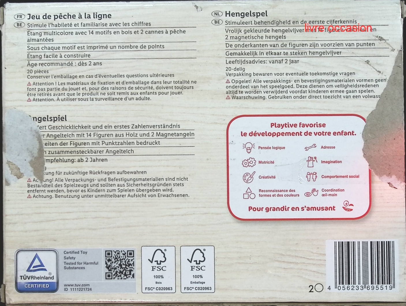 Jeu de pêche à la ligne - Play Tive - jeu de société