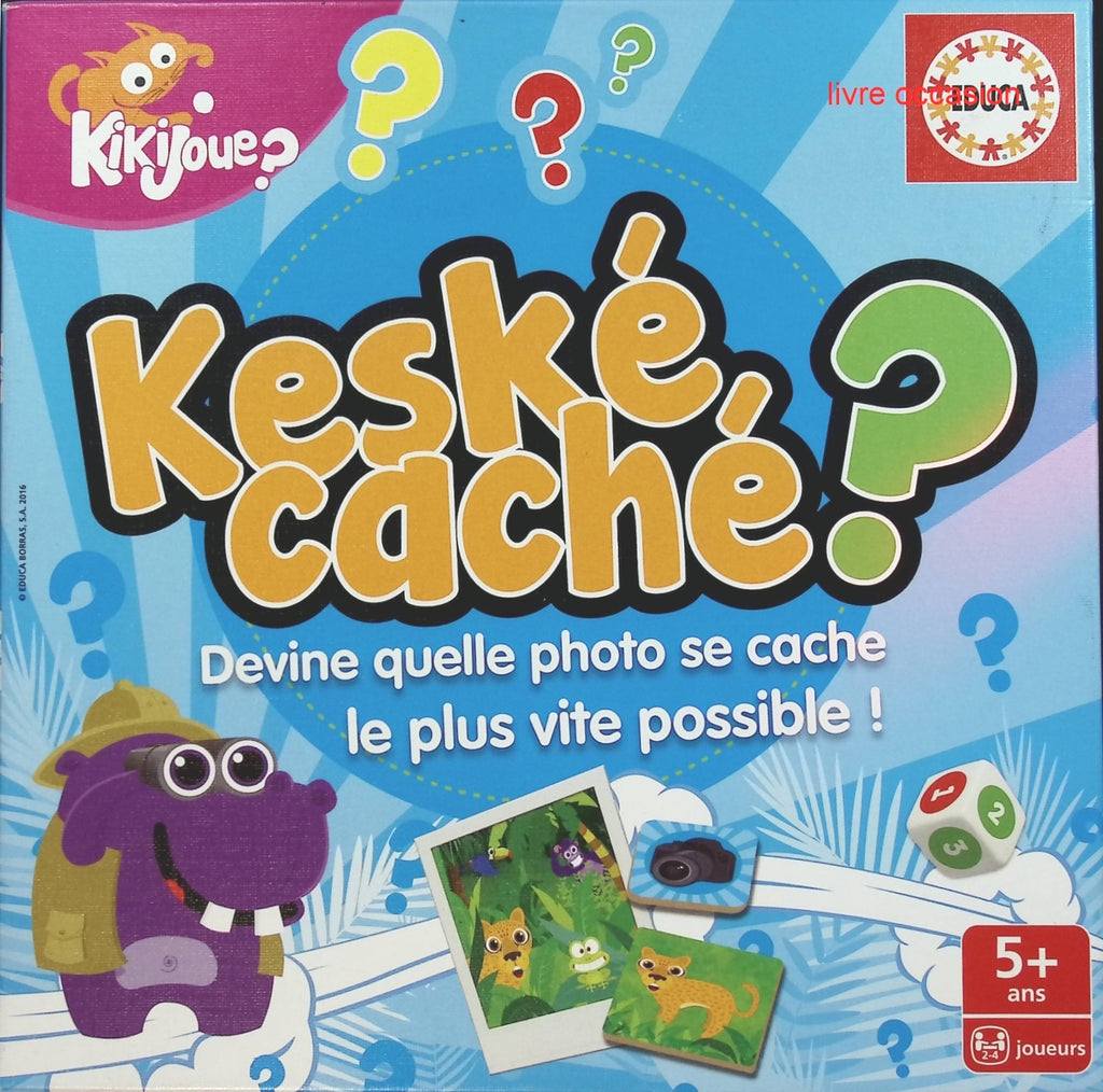 Keskécaché ? - Educa - jeu de société