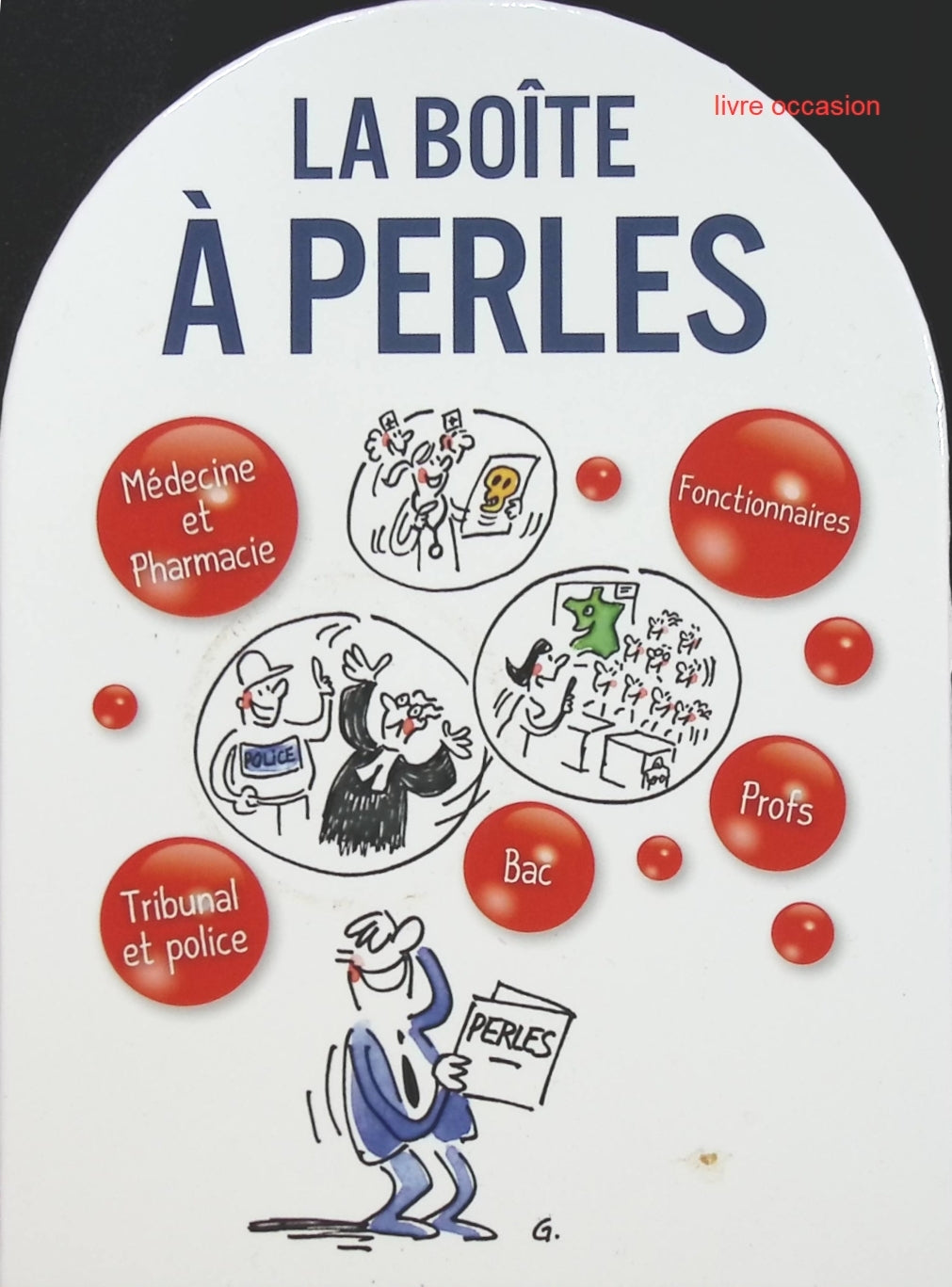 La boîte à "perles" - La petite bibliothèque des histoires les plus hilarantes ! - Gaulet Laurent - jeu de société