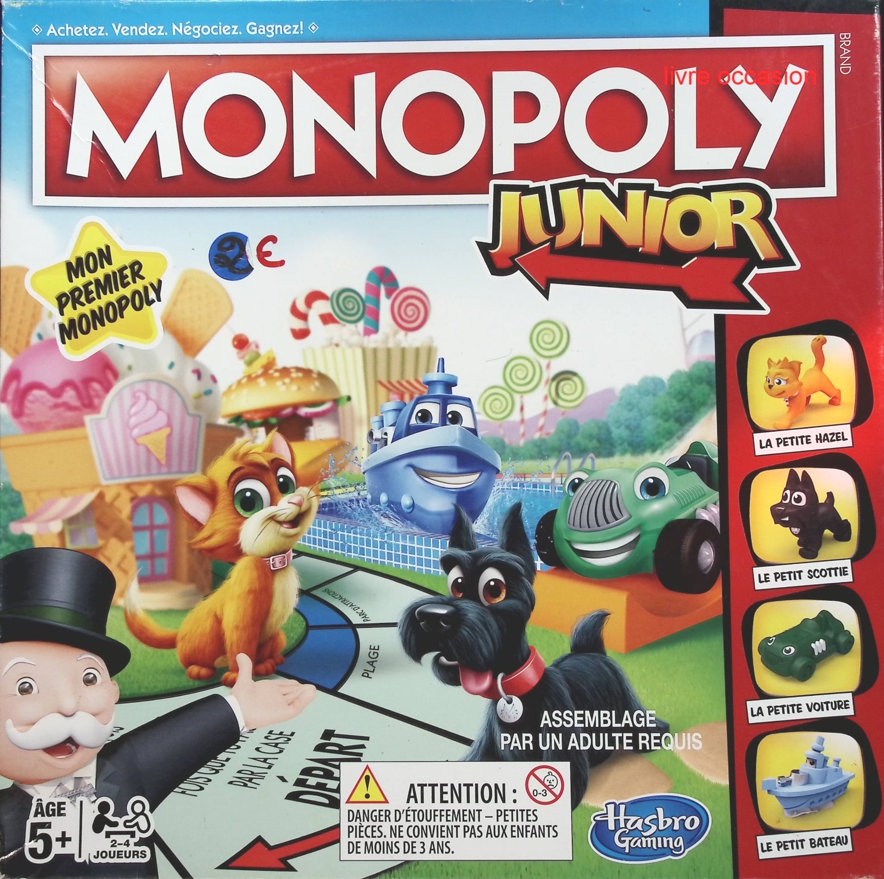 Monopoly Junior - Hasbro - jeu de société