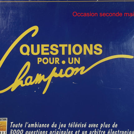 Questions pour un Champion (1996) – Jeu de société Nathan culture générale - jeu de société