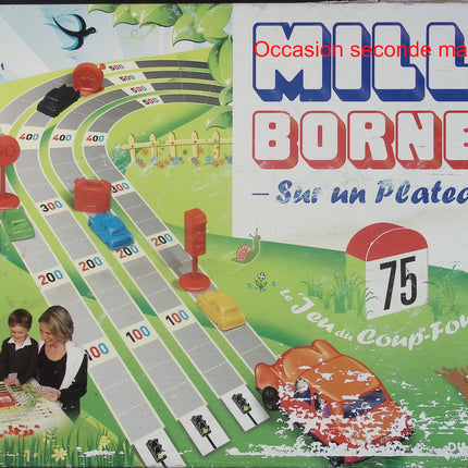 Mille Bornes sur un plateau – Jeu de société Dujardin pour toute la famille - jeu de société