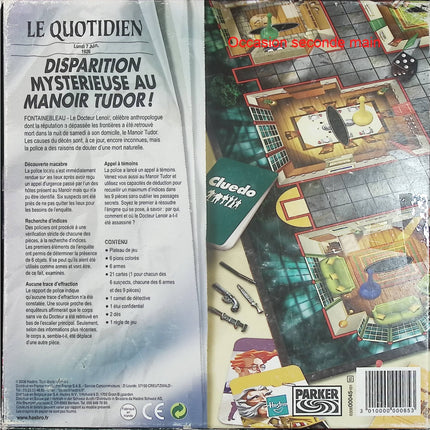 Parker Cluedo – Jeu de société d’enquête et de déduction - jeu de société