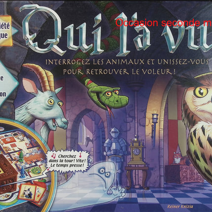 Ravensburger Qui l’a vu ? – Jeu de société d’enquête coopératif pour enfants et famille - jeu de société