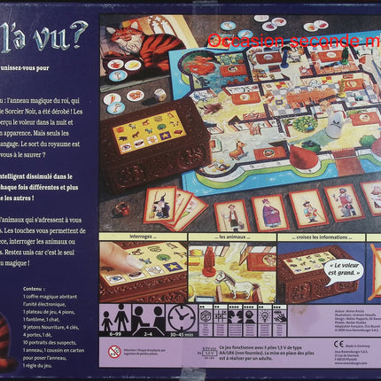 Ravensburger Qui l’a vu ? – Jeu de société d’enquête coopératif pour enfants et famille - jeu de société