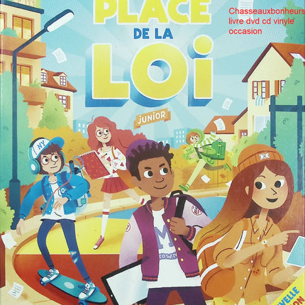 Jeu de société Place de la Loi Junior jeu éducatif justice enfants dès 7 ans réflexion famille 2 à 6 joueurs - jeu de société