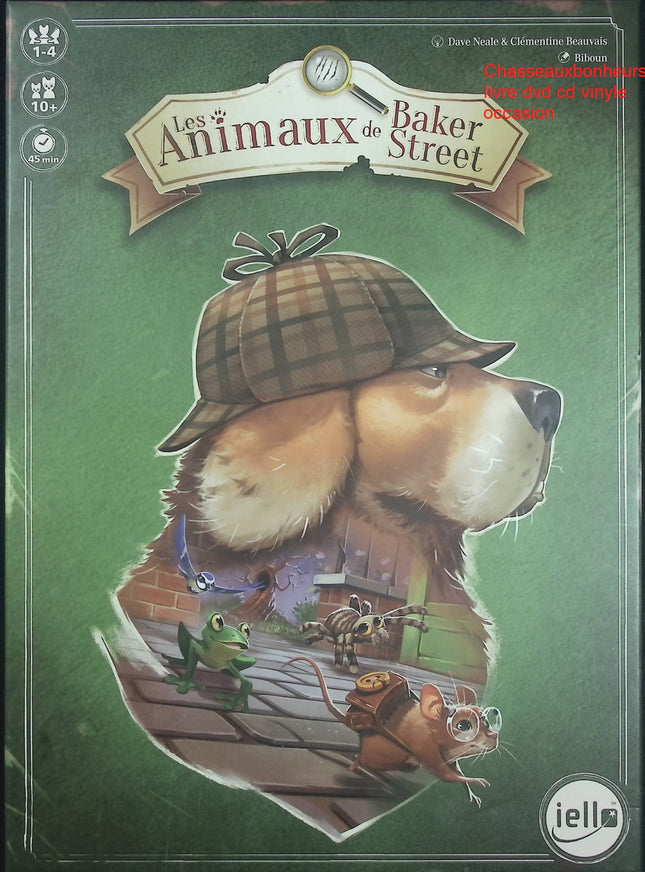 Jeu de société Les Animaux de Baker Street jeu d’enquête coopératif famille enfants dès 7 ans logique déduction - jeu de société