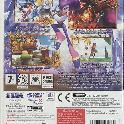 NiGHTS: Journey of Dreams – Jeu vidéo Wii – Action / Aventure onirique – Sega – Nintendo Wii - Jeux vidéo
