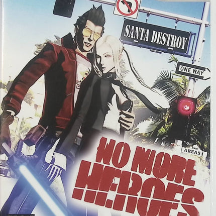 No More Heroes – Jeu vidéo Action Hack and Slash – Travis Touchdown – Nintendo Wii - Jeux vidéo