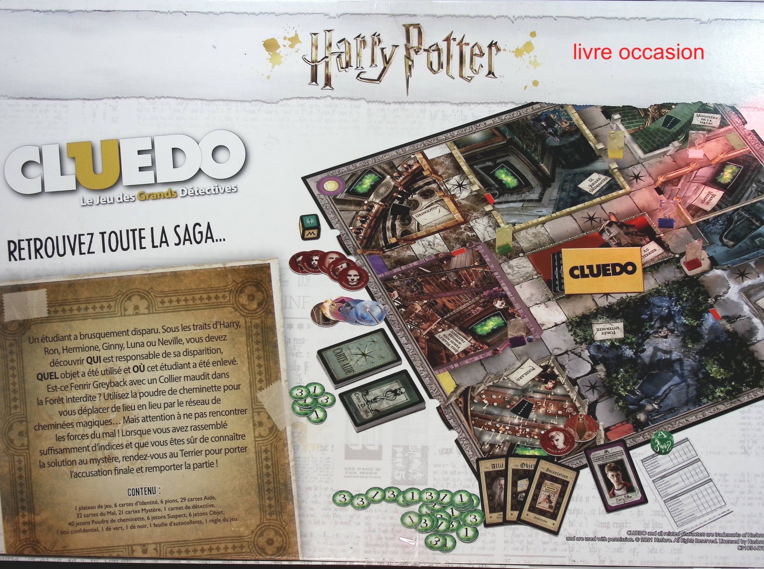 Cluedo Harry POTTER - Winning Moves - jeu de société