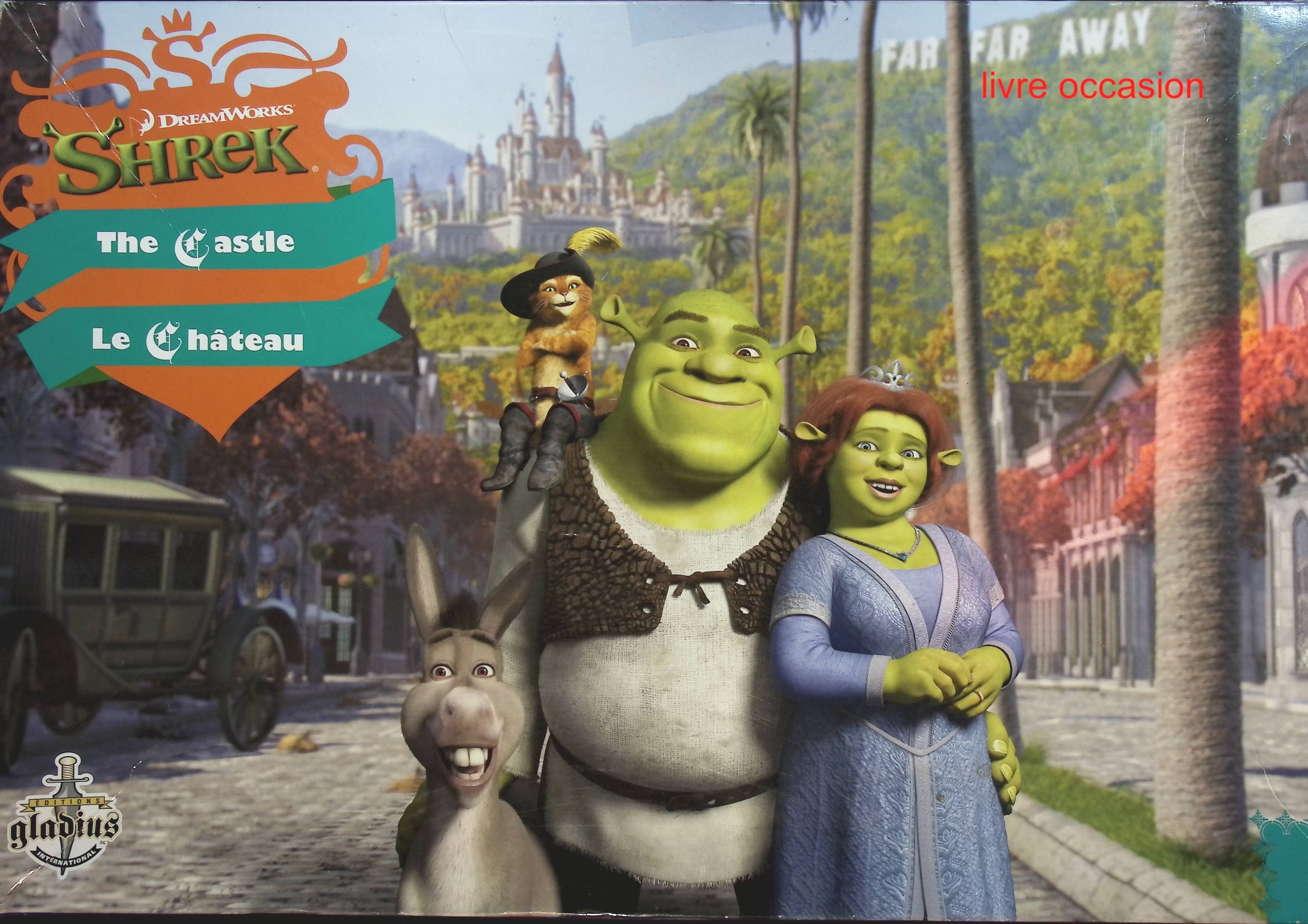 Shrek "Le Château" - DreamWorks - jeu de société