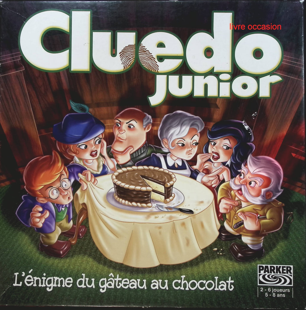 Cluedo Junior - L'énigme du gâteau au chocolat - Parker  - jeu de société