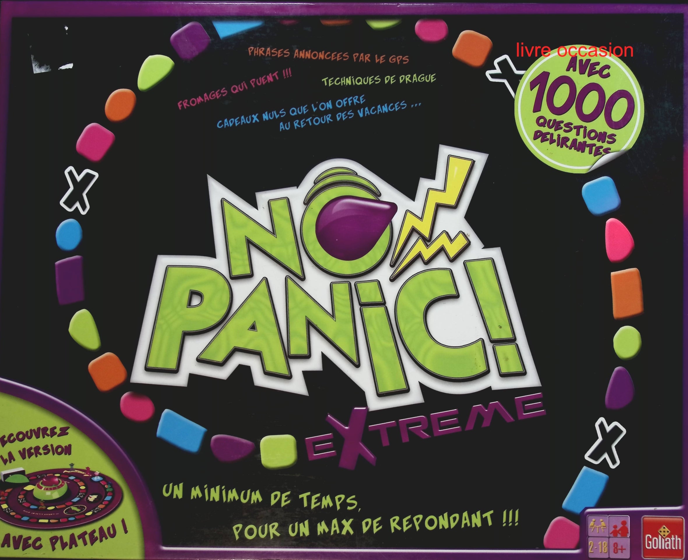 No Panic - Extrême - Goliath - jeu de société