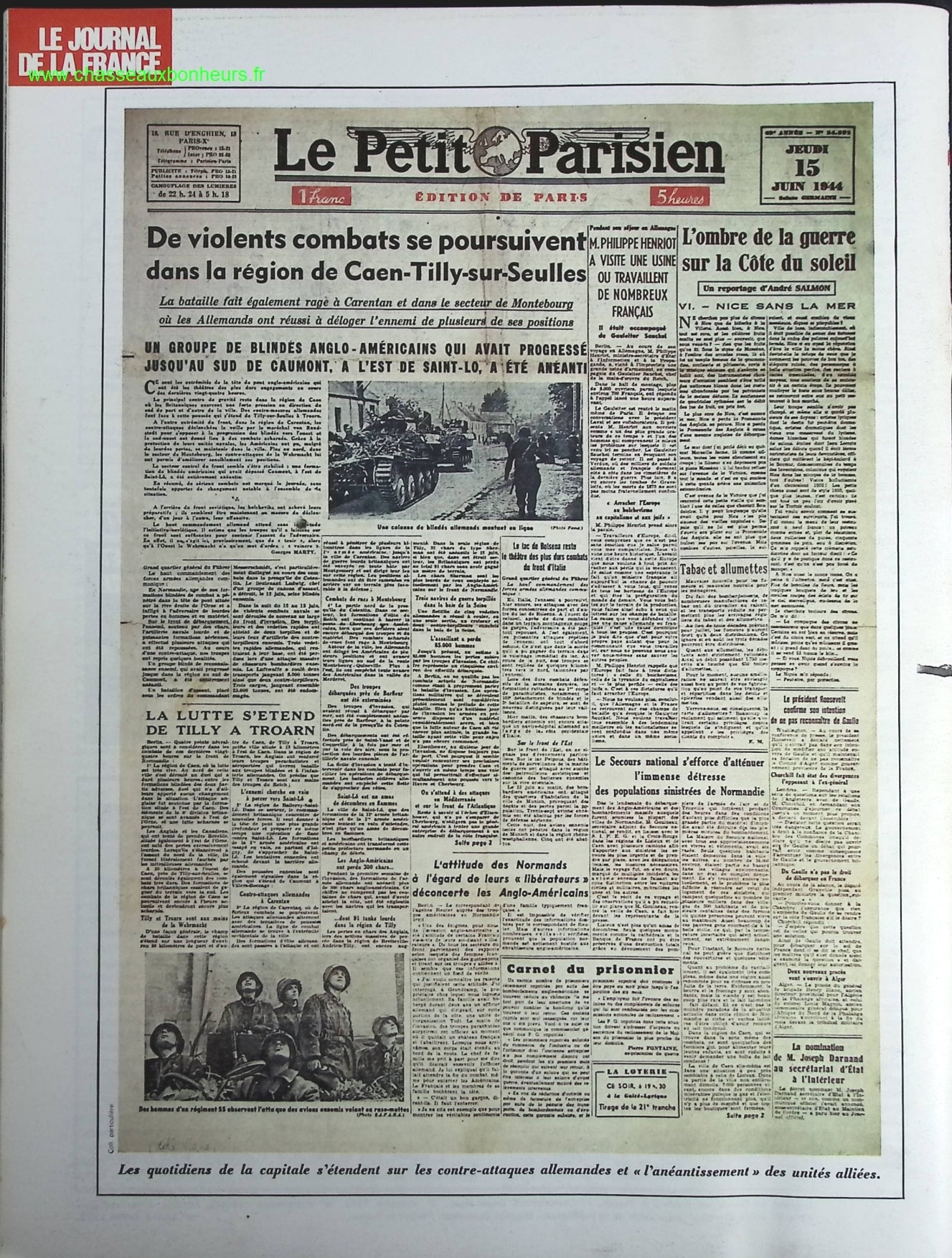 The Resistance - No. 132 - The Journal of France in the 1940s - Magazine Review Book