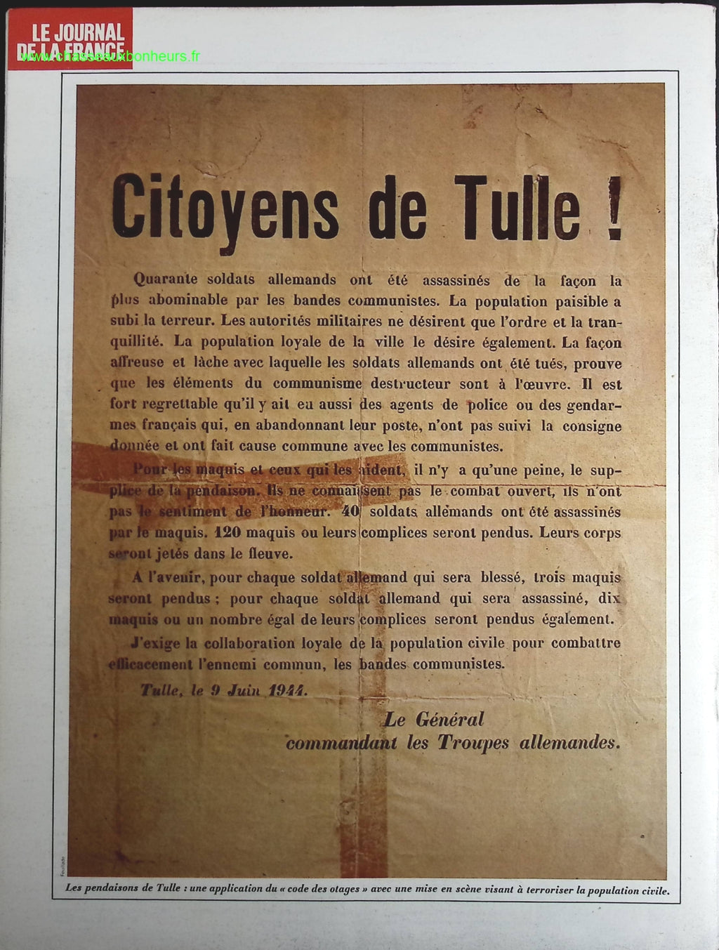 The Resistance - No. 132 - The Journal of France in the 1940s - Magazine Review Book