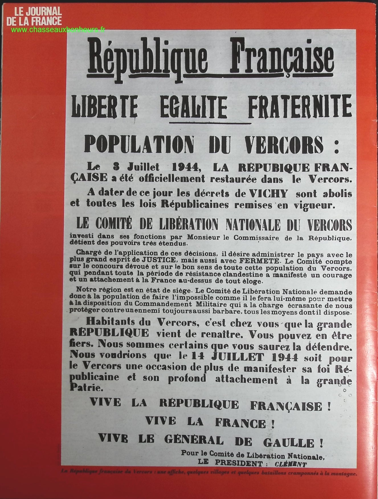 The Resistance - No. 132 - The Journal of France in the 1940s - Magazine Review Book