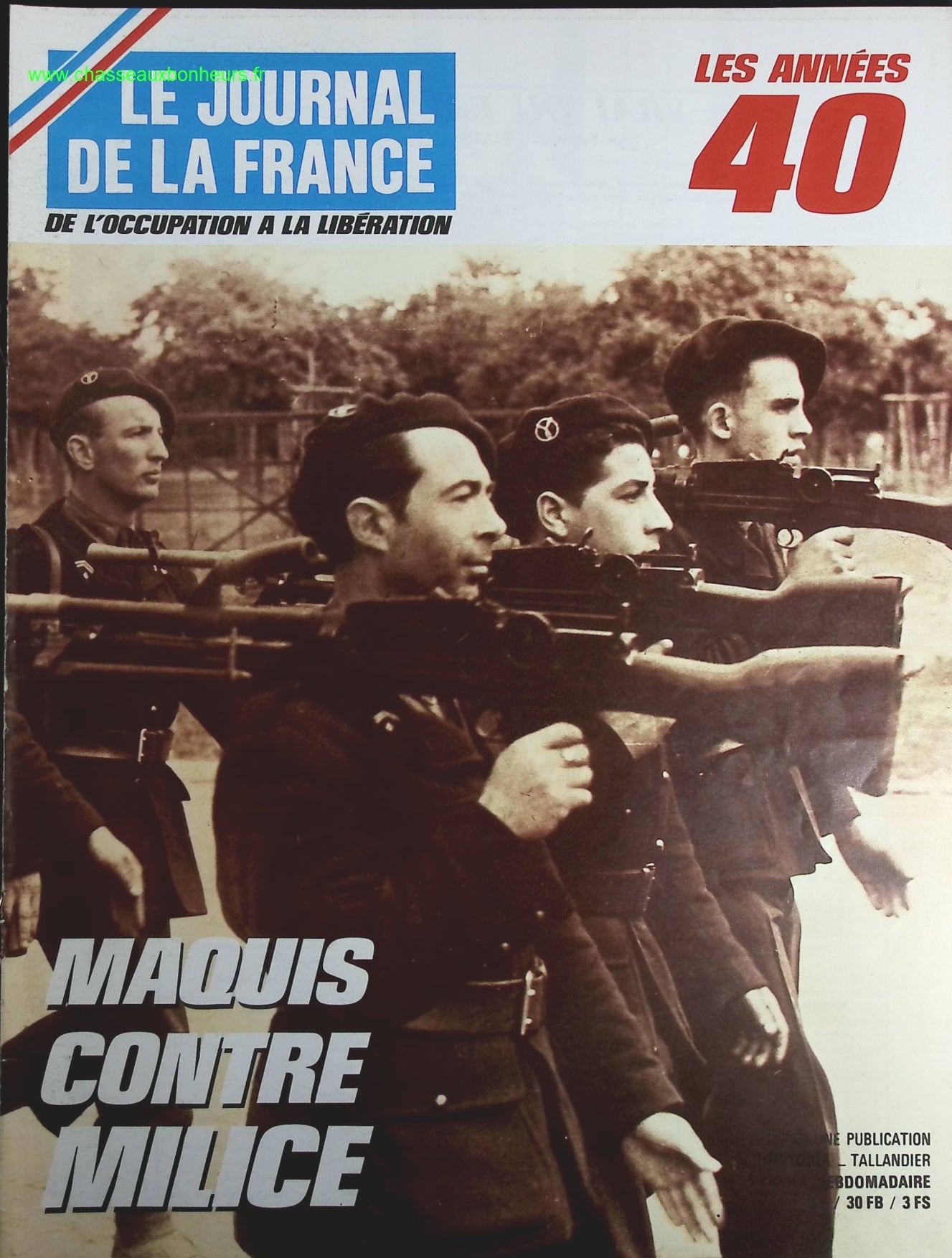 The Resistance - No. 132 - The Journal of France in the 1940s - Magazine Review Book