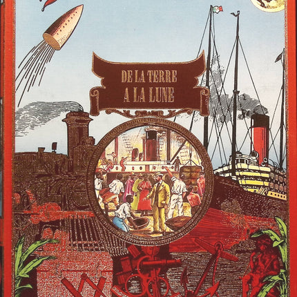 De la Terre à la Lune - Jules Verne - livre
