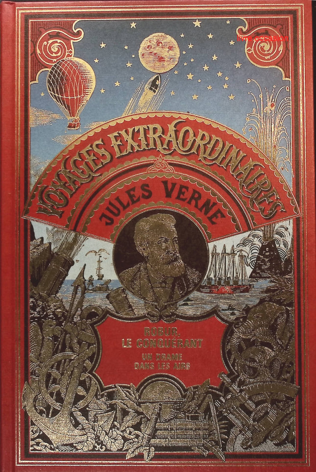 Robur le Conquérant - Un drame dans les airs - Jules Verne - livre