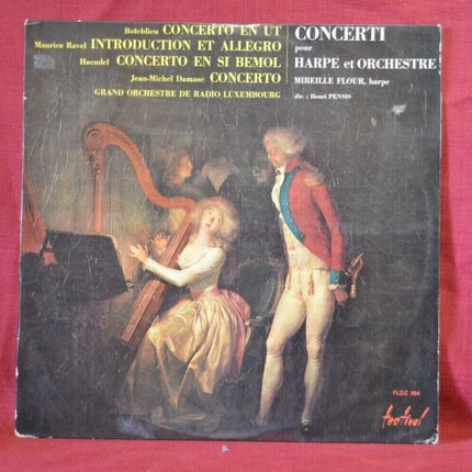 concerti for harp and orchestra - 33 rpm vinyl record