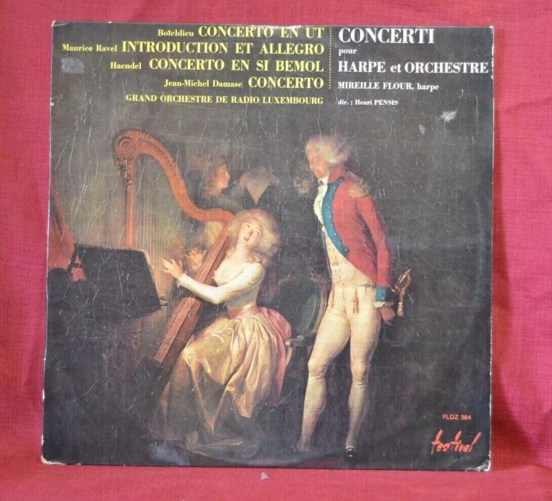 Konzerte für Harfe und Orchester – 33 U/min Vinyl-Schallplatte