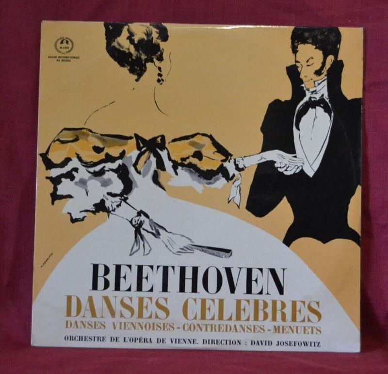 Beethoven – Berühmte Tänze – 33 U/min Vinyl-Schallplatte