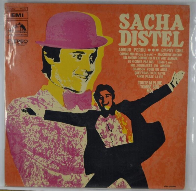 lost love sacha distel - 33 rpm vinyl record