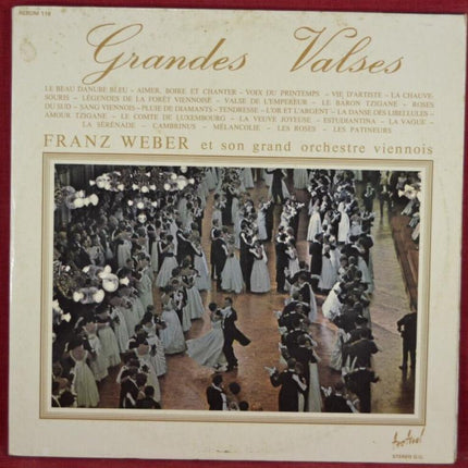 Große Walzer von Franz Weber – 33 U/min Vinyl-Schallplatte