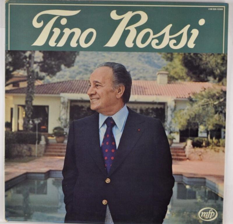 Johnny Tino Rossi Guitar - 33 rpm vinyl record