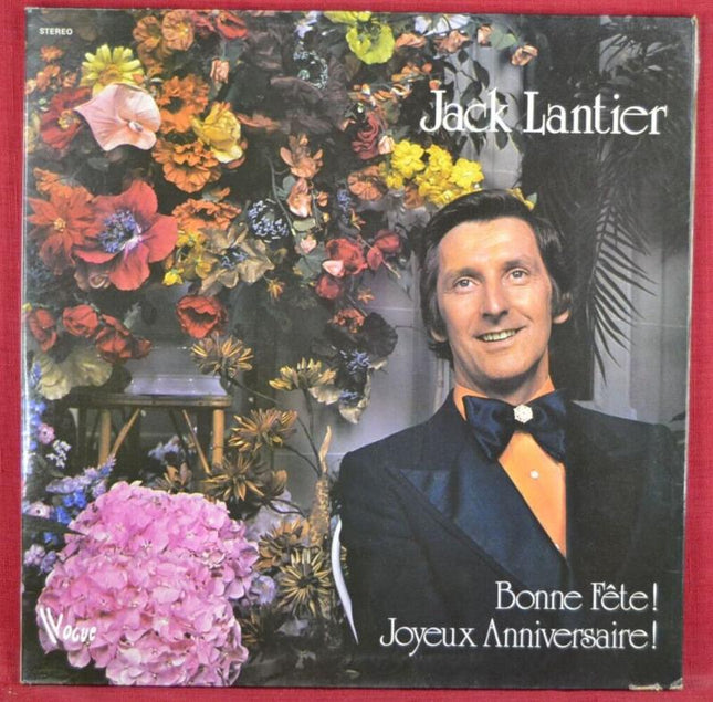 Jack Lantier Happy Birthday - 33 rpm vinyl record