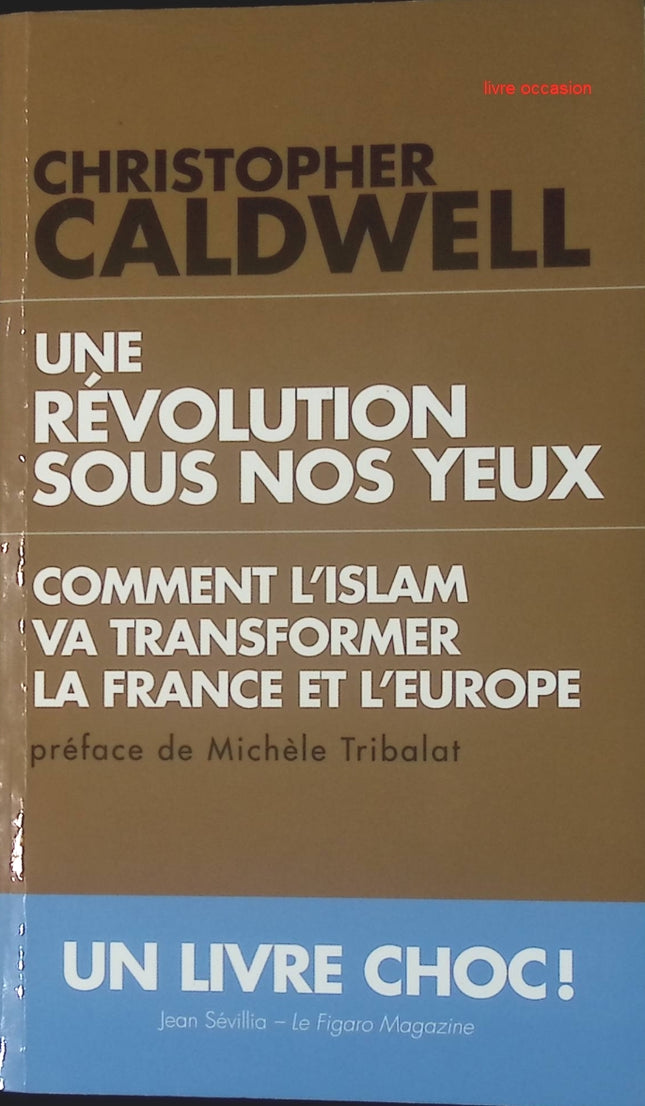 Une révolution sous nos yeux. Comment l'Islam va transformer la France et l'Europe - Christopher Caldwell - Livre