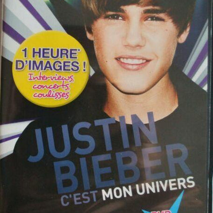dvd Justin Bieber c'est mon univers - Dvd collector
