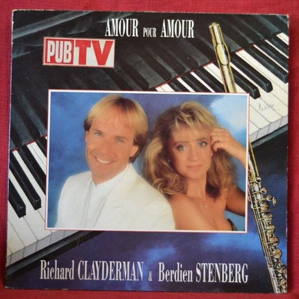 amour pour amour richard clayderman berdien stenberg - disque vinyle 33 tours