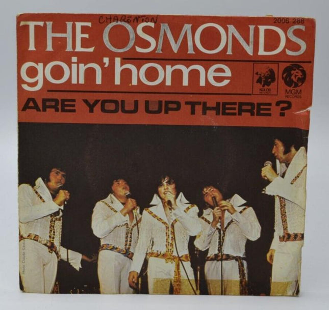 The Osmonds Goin Home - 45 rpm vinyl record