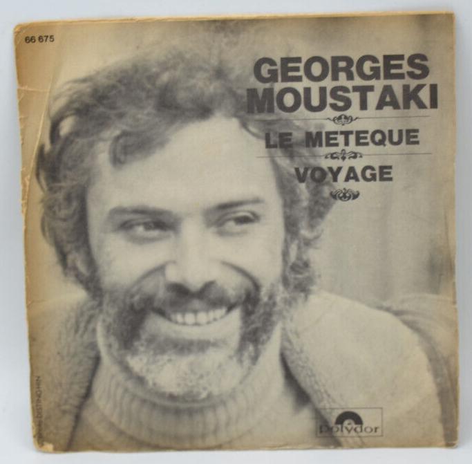 Georges Moustaki – Der Ausländer – Reisen – 45 U/min Vinyl-Schallplatte
