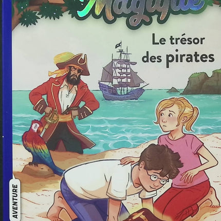 La Cabane magique Tome 4 – Le Trésor des pirates – Mary Pope Osborne – Roman jeunesse aventure et voyage - Livre
